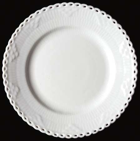 White Full Lace Bread & Butter Plate