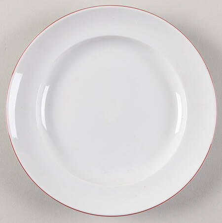 Whitepot Red Line Bread & Butter Plate