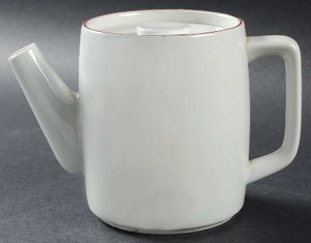 Whitepot Red Line Mini Coffee Pot & Lid