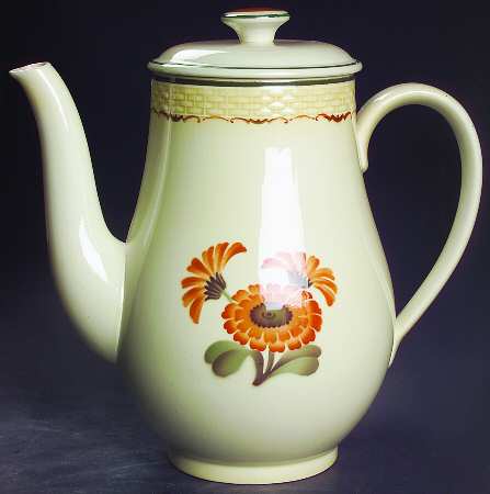 Zinnia Coffee Pot & Lid