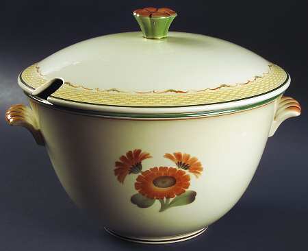 Zinnia Tureen &  Lid