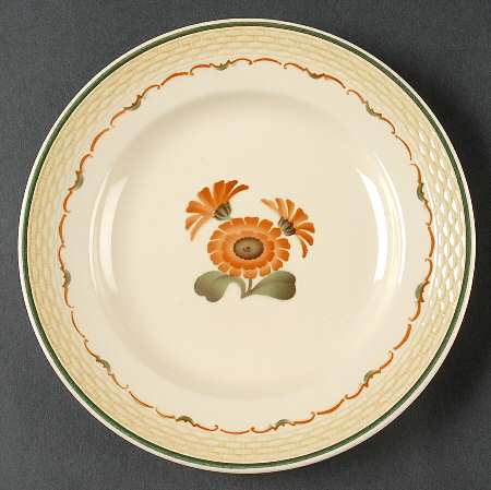 Zinnia Salad Plate