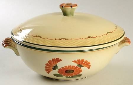 Zinnia Round Covered Vegetable
