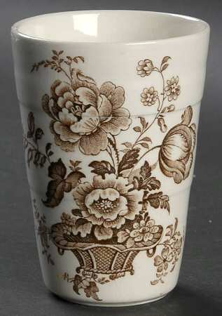 Charlotte Brown On White 8 Oz Tumbler