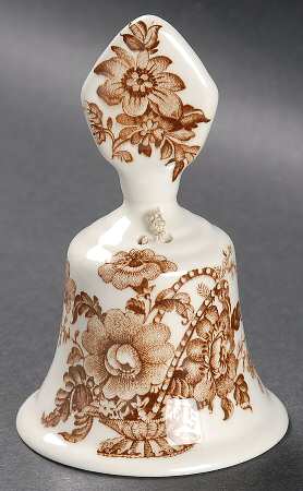 Charlotte Brown On White Bell