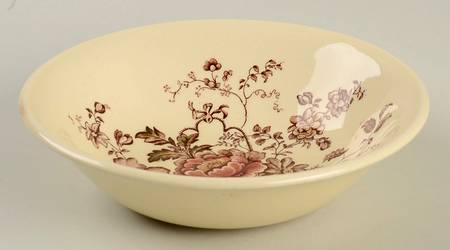 Charlotte Brown Multicolor Coupe Cereal Bowl