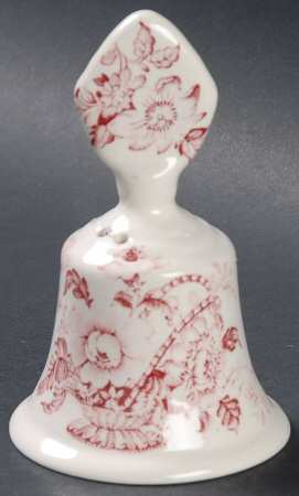 Charlotte Red On White Bell