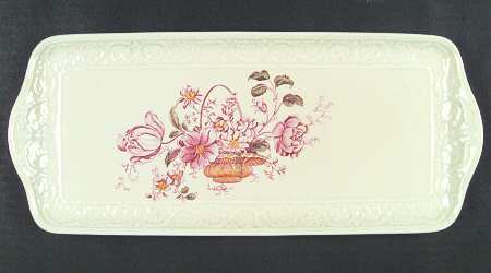 Charlotte Red Multicolor On Cream by Royal Crownford