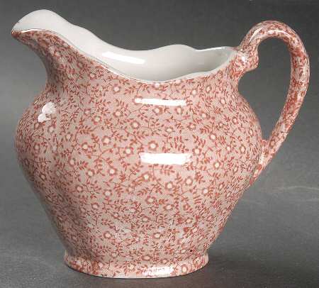 Country Chintz Pink Creamer
