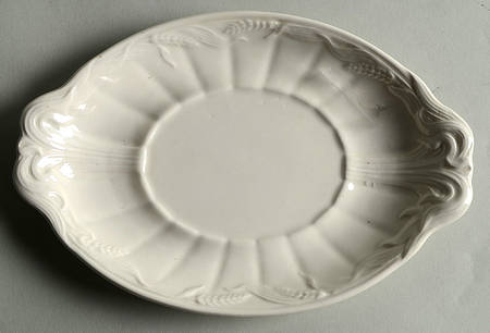 Wheat (Cream) Underplate for Sauce Boat