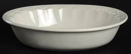 Wheat (Cream) 8" Oval Vegetable Bowl