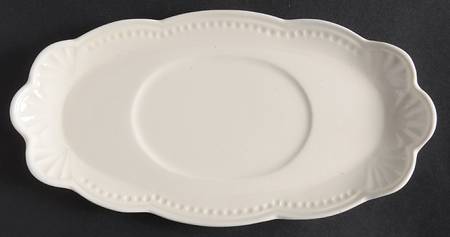 Wheat (Cream) Underplate for Gravy Boat