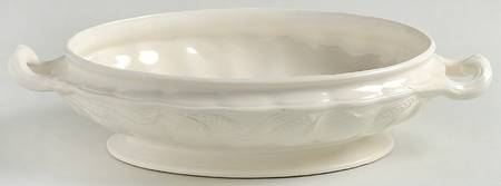 Wheat (Cream) Oval Vegetable No Lid