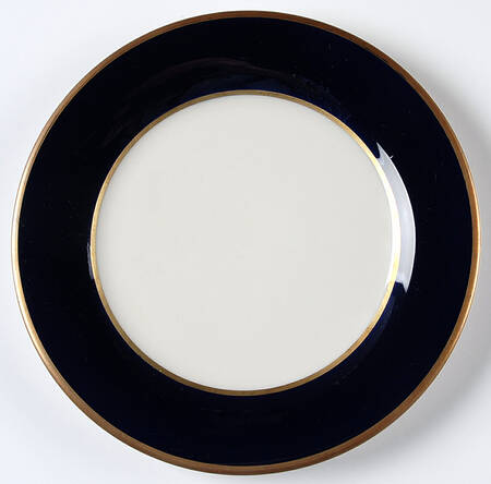 Cobalt Blue Salad Plate