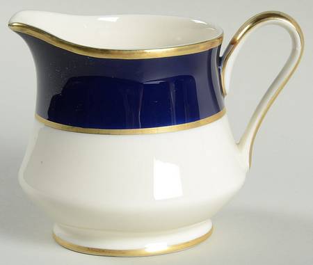 Cobalt Blue Creamer