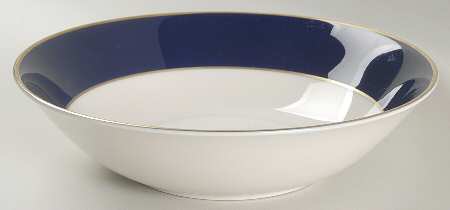 Cobalt Blue 9" Round Vegetable Bowl