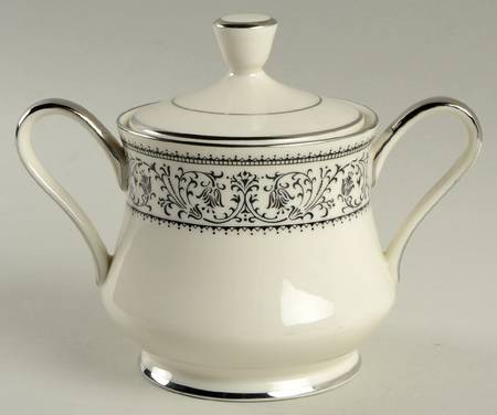 Georgian Sugar Bowl & Lid