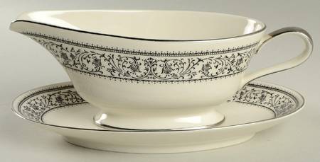 Georgian Gravy Boat & Underplate