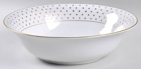 Golden Dream 9" Round Vegetable Bowl