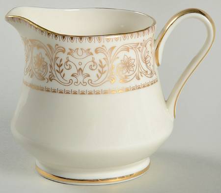 Gold Accent Creamer
