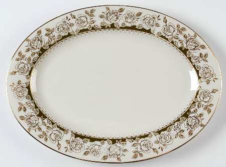 Grandeur 14" Oval Serving Platter