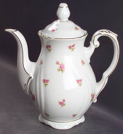 Old Dresden Small Coffee Pot & Lid