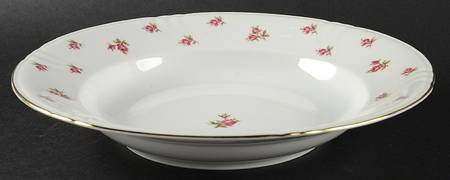 Old Dresden Rim Soup Bowl