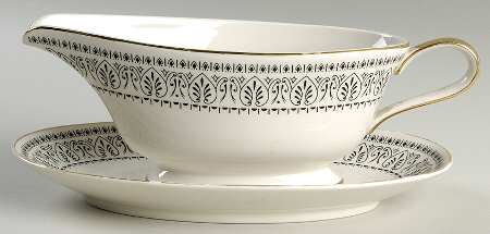 Olympia Gravy Boat & Underplate