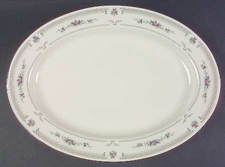 Serenity 16" Oval Serving Platter
