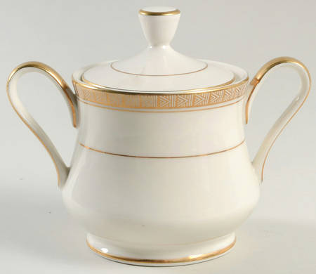 Tudor Sugar Bowl & Lid