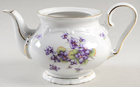 Violet of The Alps Teapot No Lid