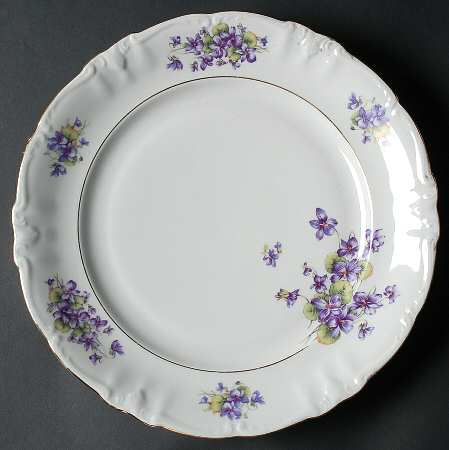 Violet of The Alps 12" Chop Plate (Round Platter)