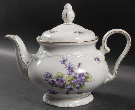 Violet of The Alps Teapot & Lid
