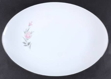 Belle Rose 14" Oval Serving Platter