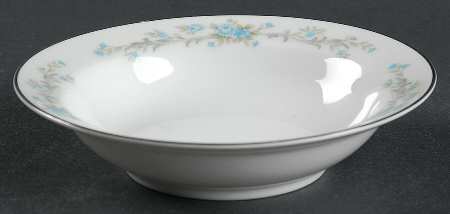 Blue Fantasy Rim Fruit/Dessert (Sauce) Bowl
