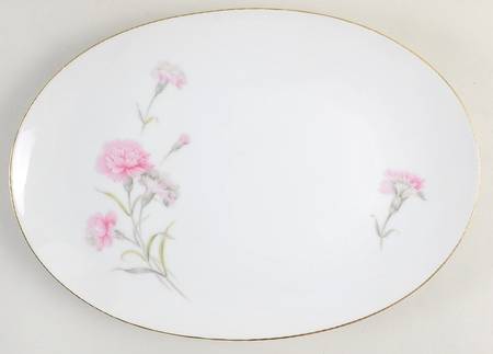 Carnation 12" Oval Serving Platter