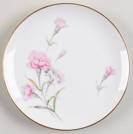 Carnation Bread & Butter Plate