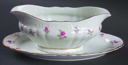 Du Barry Gravy Boat & Underplate/Relish