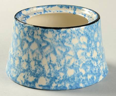 Town and Country Blue (Black Trim) Sugar Bowl No Lid
