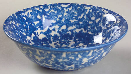 Town and Country Blue (No trim) Coupe Cereal Bowl