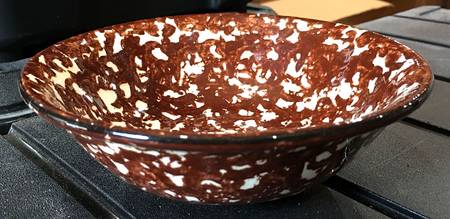 Town and Country Dark Brown Coupe Cereal Bowl
