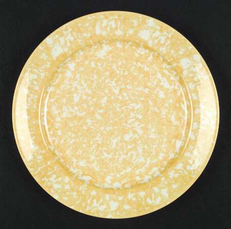 Town and Country Yellow (No Trim) Salad Plate