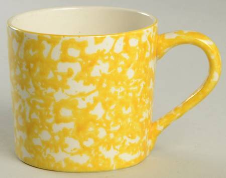 Town and Country Yellow (No Trim) Mug