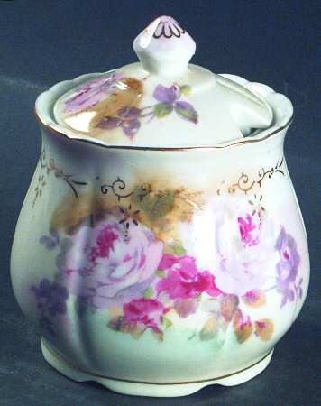 Chantilly Rose Jam/Jelly & Lid