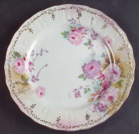 Chantilly Rose Salad Plate
