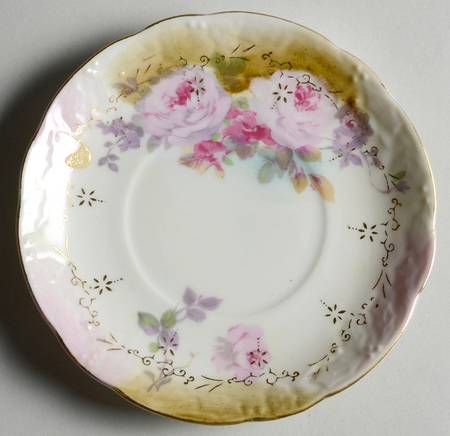 Chantilly Rose Saucer for Flat Cup