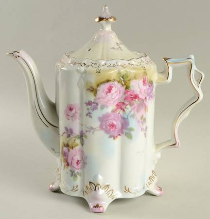 Chantilly Rose Coffee Pot & Lid