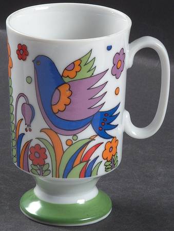 Paradise Footed Mug
