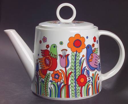 Paradise Teapot & Lid