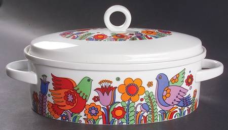 Paradise 1.5 Quart Oval Covered Casserole